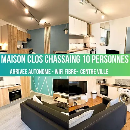 Maison De 10 Personnes Clos Chassaing- Wifi -centre -property Nm